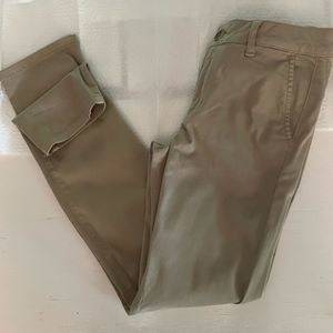 Size‎ 6R American Eagle tan super stretch five pocket skinny denim jeans